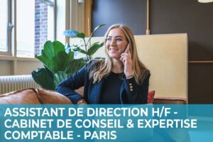 Assistant de Direction H/F – Cabinet d’Expertise Comptable – Paris La Défense