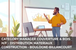 Category Manager Couverture & Bois H/F – Distribution de matériaux de construction – Boulogne-Billancourt (92)