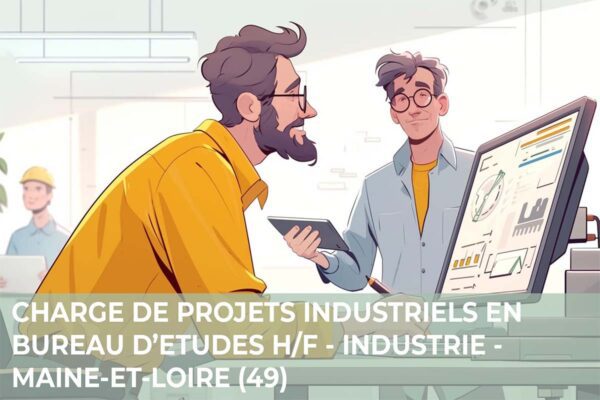 Lire la suite à propos de l’article Chargé de Projets Industriels en Bureau d’Etudes H/F – Industrie – Maine-et-Loire (49)