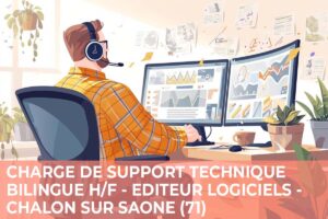 Chargé de Support Technique Bilingue H/F – Plateformes et Applications Digitales Secteur Automobile – Chalon sur Saône