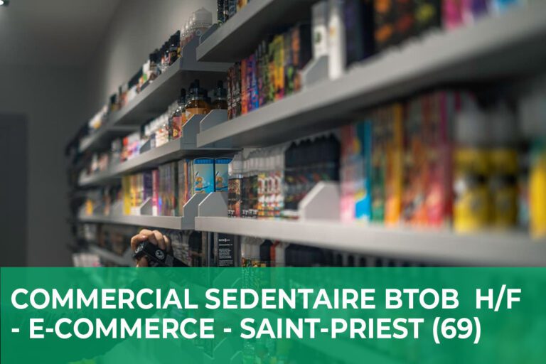 Lire la suite à propos de l’article Commercial Sédentaire BtoB H/F – E-Commerce – Saint-Priest (69)