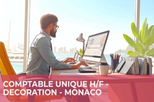 Comptable Unique H/F – Décoration – Monaco