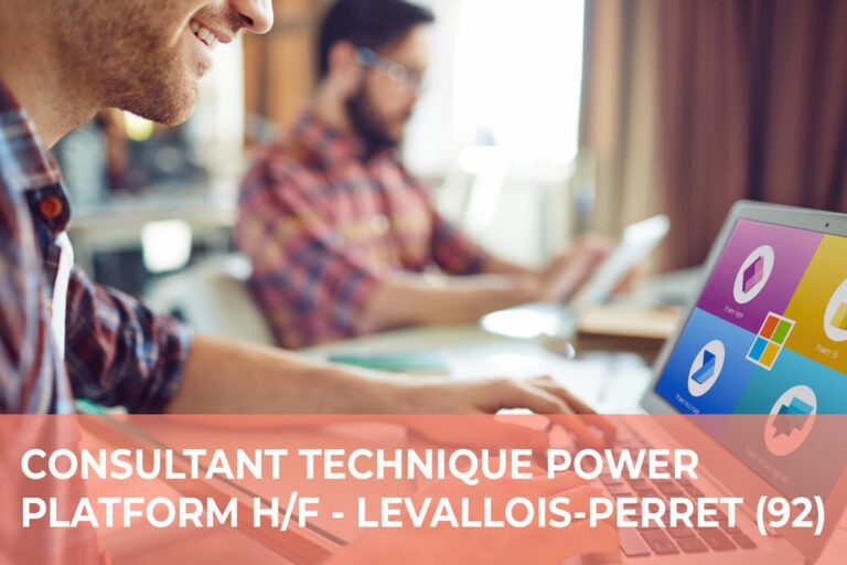 Lire la suite à propos de l’article Consultant Technique Power Platform H/F – Levallois-Perret (92)