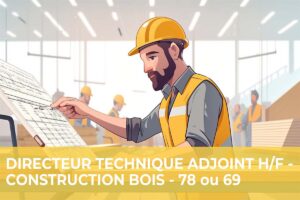 Directeur Technique Adjoint H/F – Construction Bois – 78 ou 69