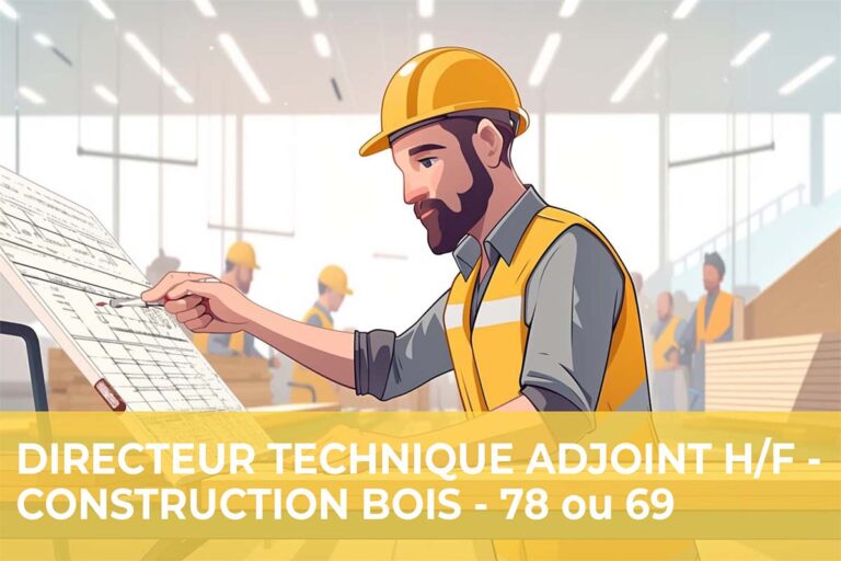 Lire la suite à propos de l’article Directeur Technique Adjoint H/F – Construction Bois – 78 ou 69
