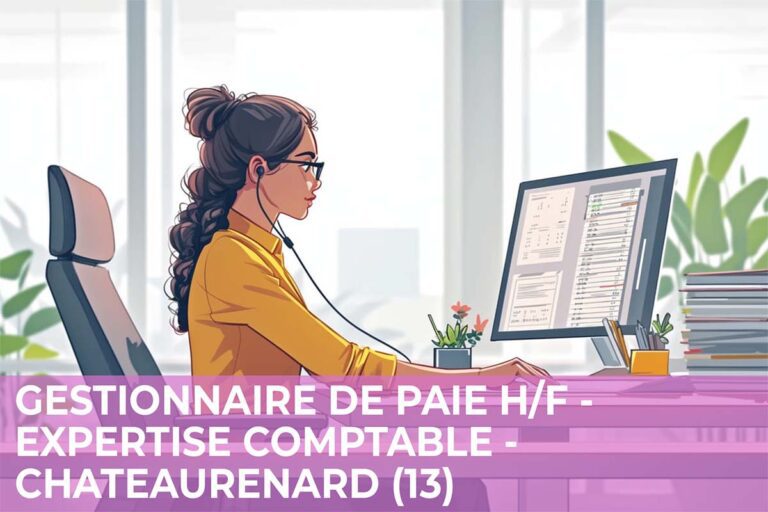 Lire la suite à propos de l’article Gestionnaire de Paie H/F – Expertise Comptable – Châteaurenard (13)