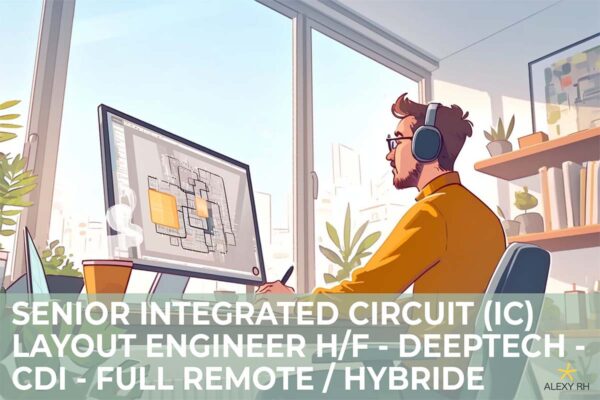 Lire la suite à propos de l’article Senior Integrated Circuit (IC) Layout Engineer H/F – Deeptech – CDI – France – Full Remote / Hybride