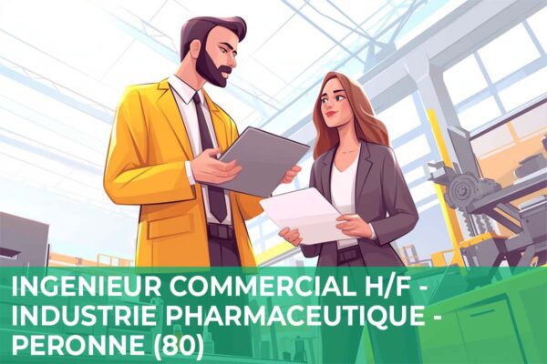Lire la suite à propos de l’article Ingénieur Commercial H/F – Industrie Pharmaceutique – Péronne (80)