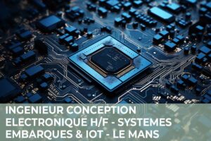 Ingénieur Conception Électronique en Solutions Embarquées & IOT H/F – Le Mans