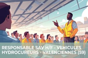 Responsable SAV H/F – Véhicules Hydrocureurs – Valenciennes (59)