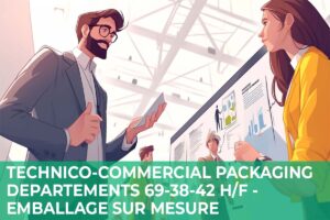 Technico-Commercial Packaging 69-38-42 H/F – Emballage sur mesure – Saint-Clair du Rhône (38)