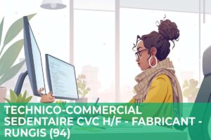 Technico-Commercial Sédentaire CVC H/F – Fabricant – Rungis (94)